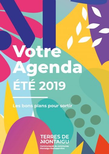 Visuel : couverture - Agenda Été 2019 - Terres de Montaigu