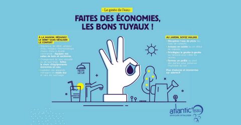 Geste de l'eau faites des économies